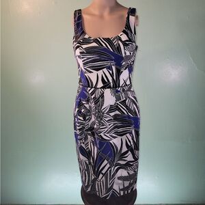 Trina Turk floral print midi dress